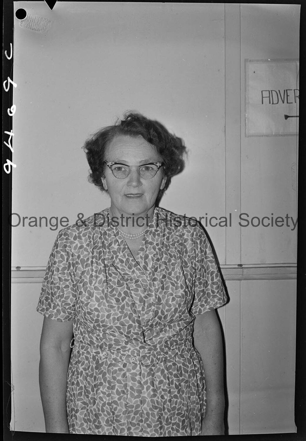 Passport photo Mrs Albert Smith
