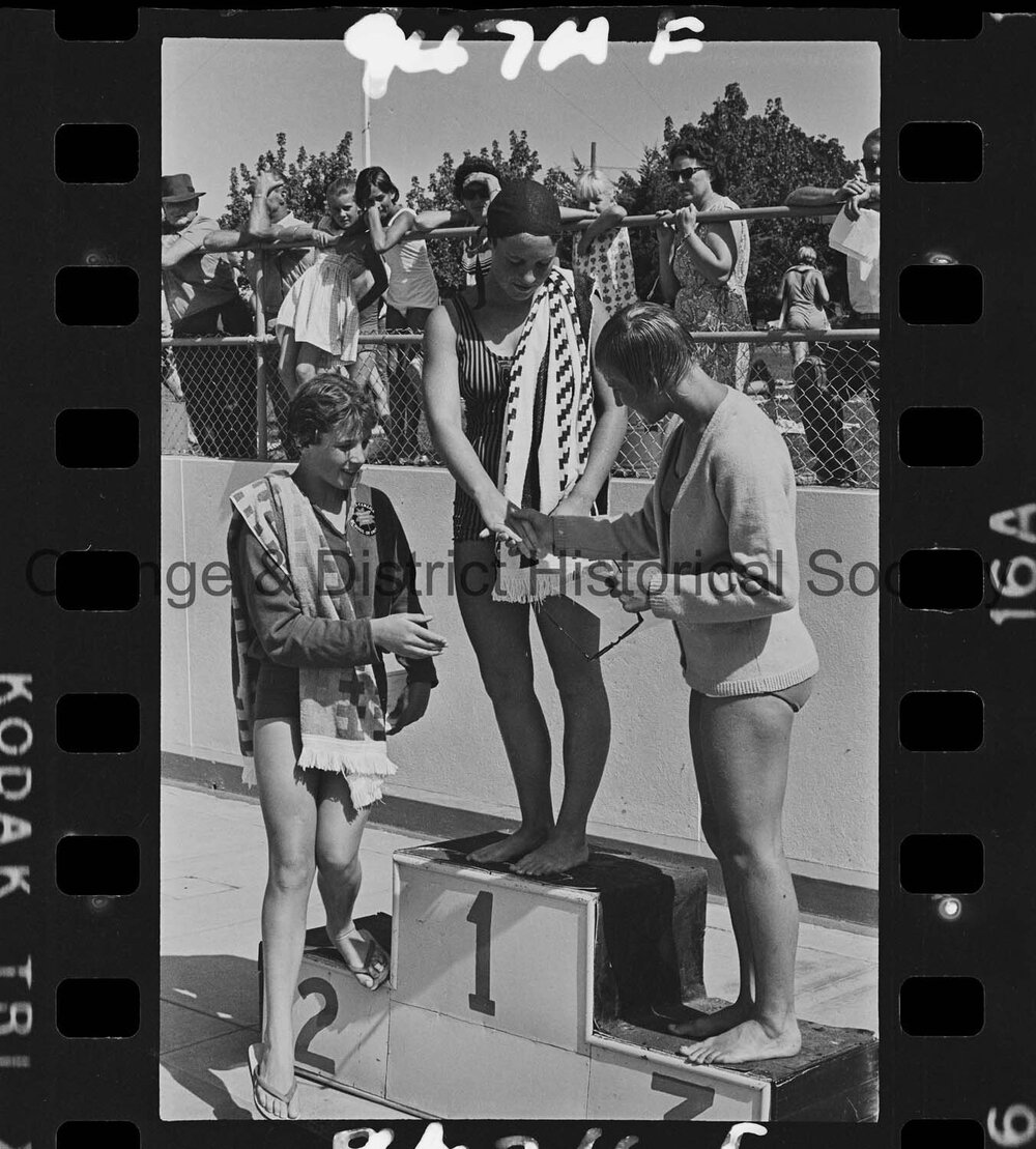 Orange swimming meet