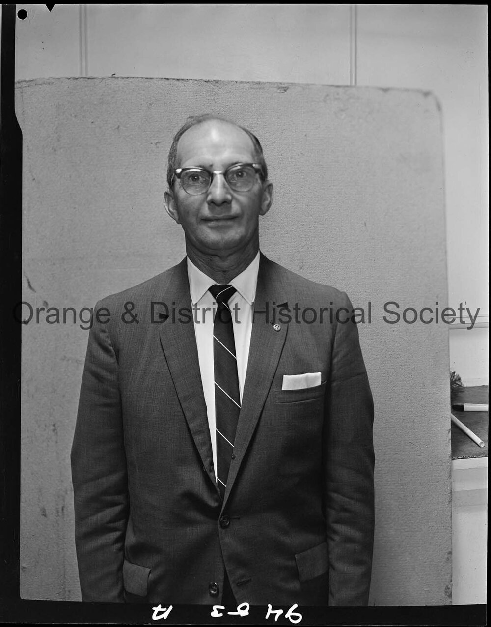 Passport photo Mr W Yates