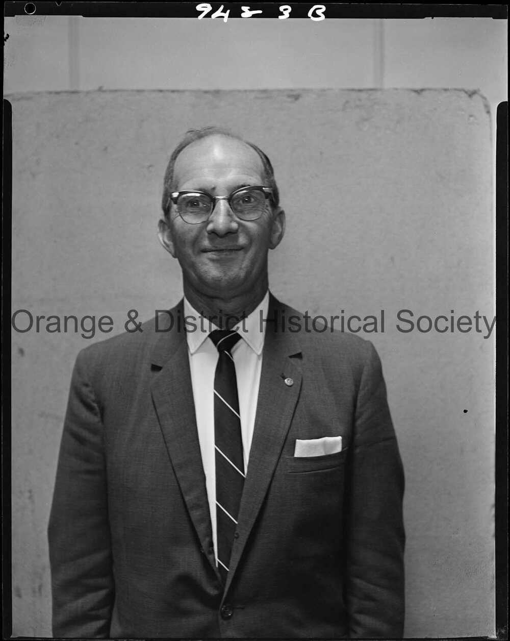 Passport photo Mr W Yates