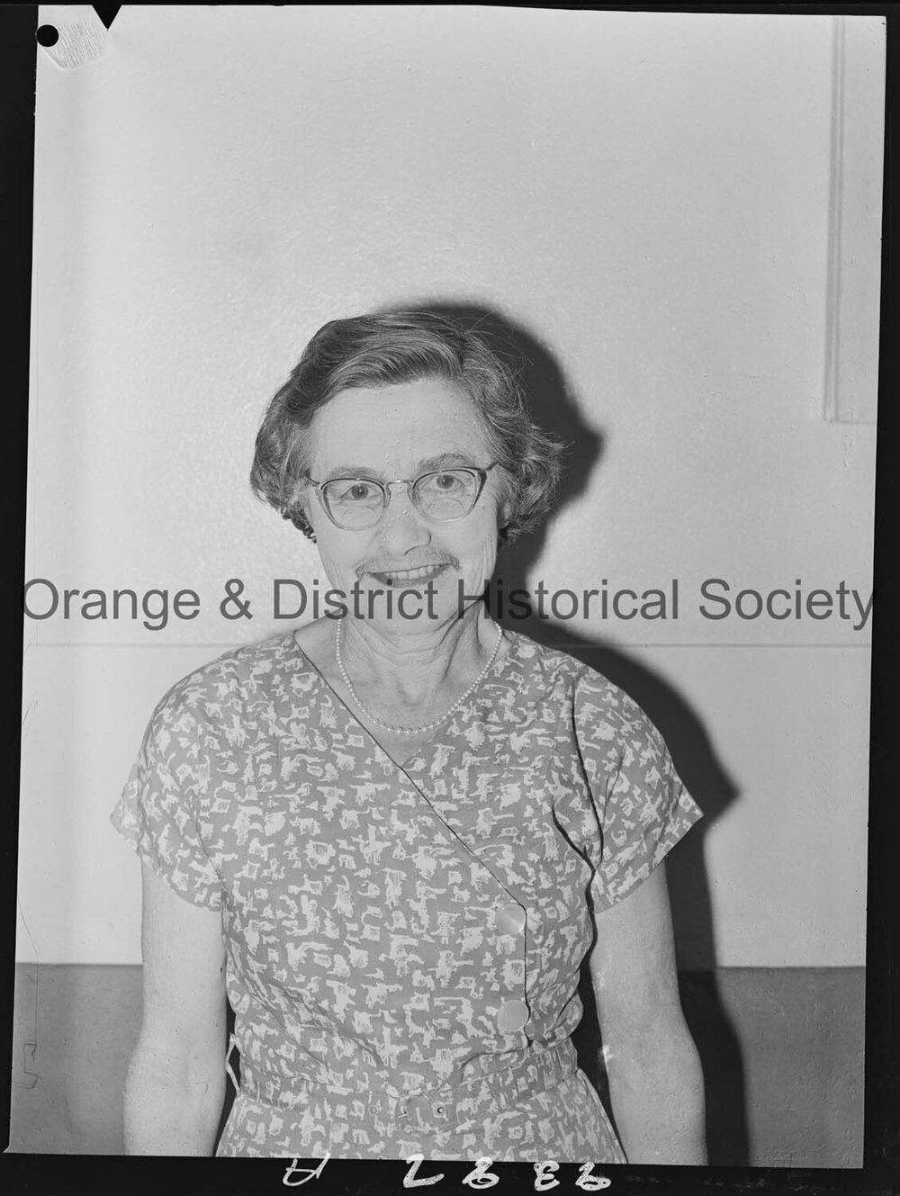Passport photo Miss M Glasson