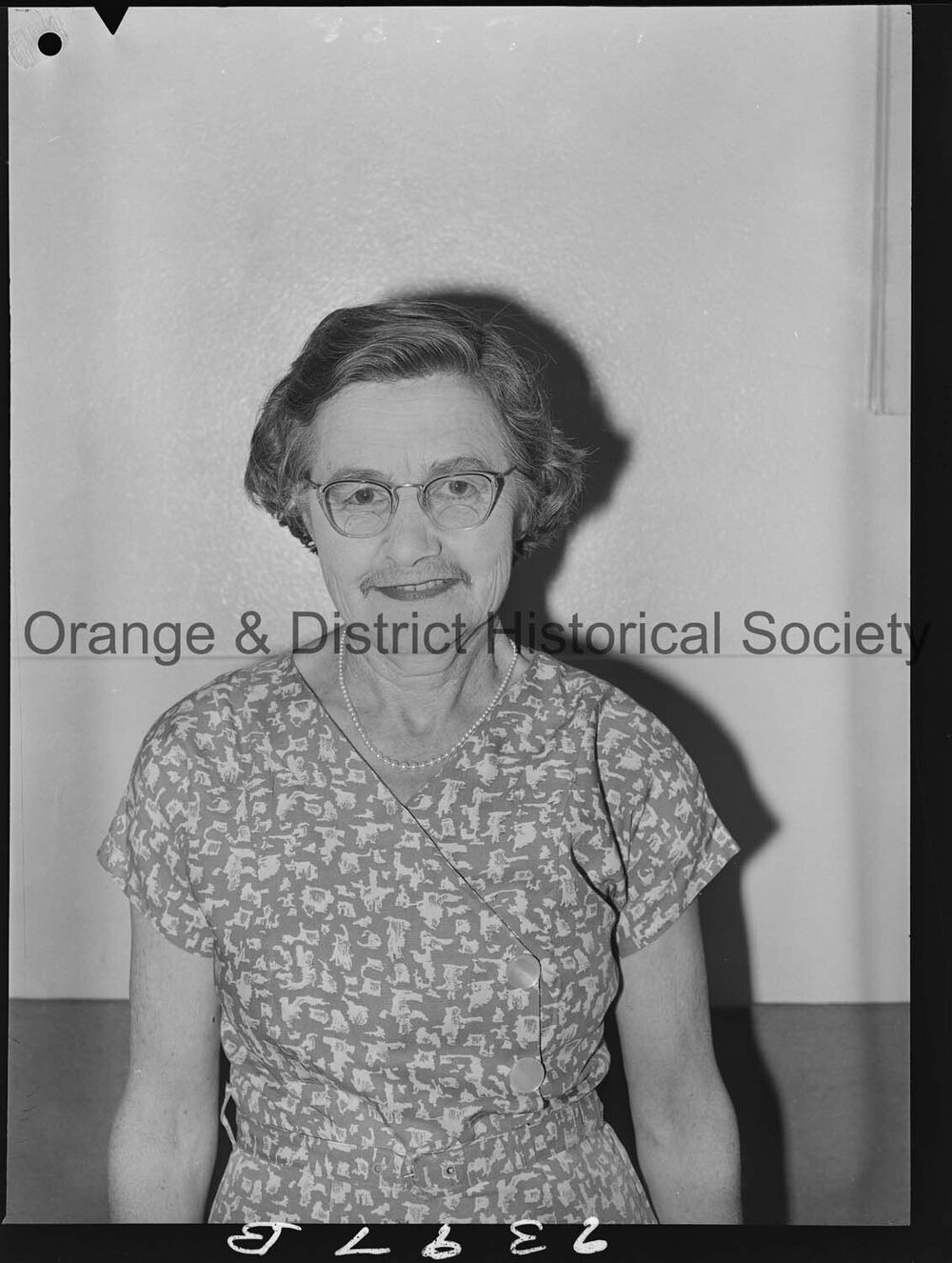 Passport photo Miss M Glasson