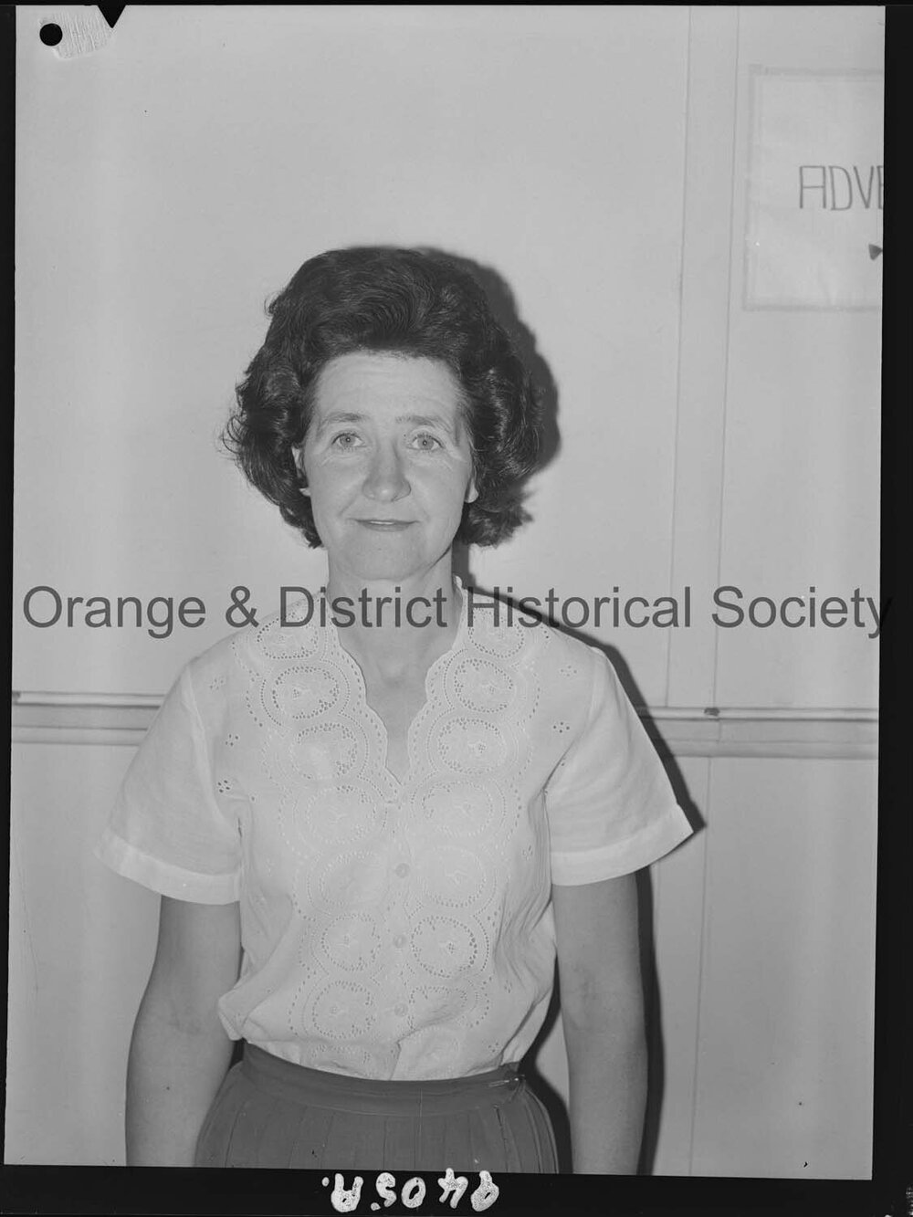 Passport photo Mrs Walsh