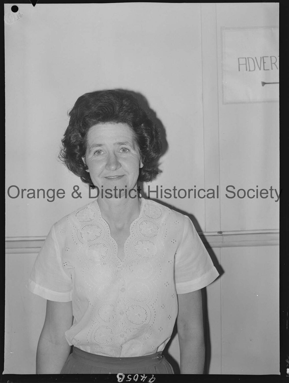 Passport photo Mrs Walsh