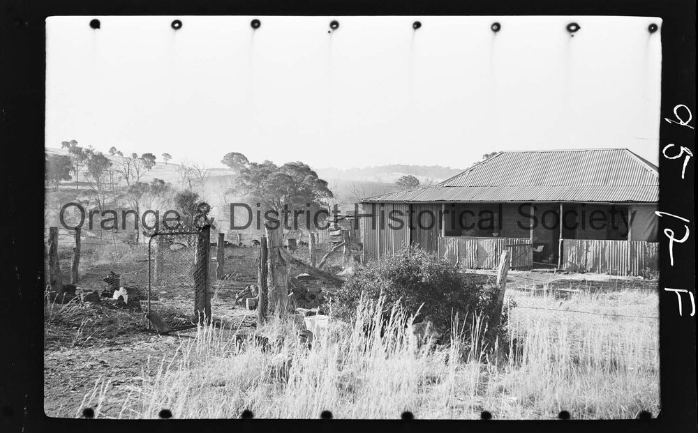 Grass fire near Molong