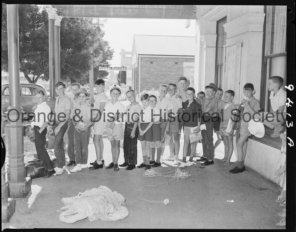 Police Citizens Boys' Club members trip