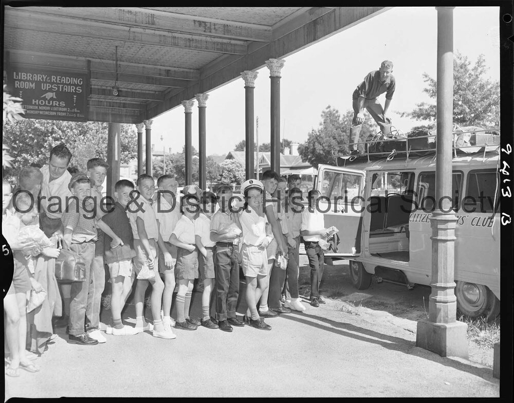 Police Citizens Boys' Club members trip