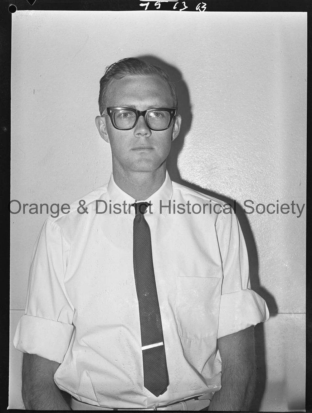 Passport photo Mr J K Hurley
