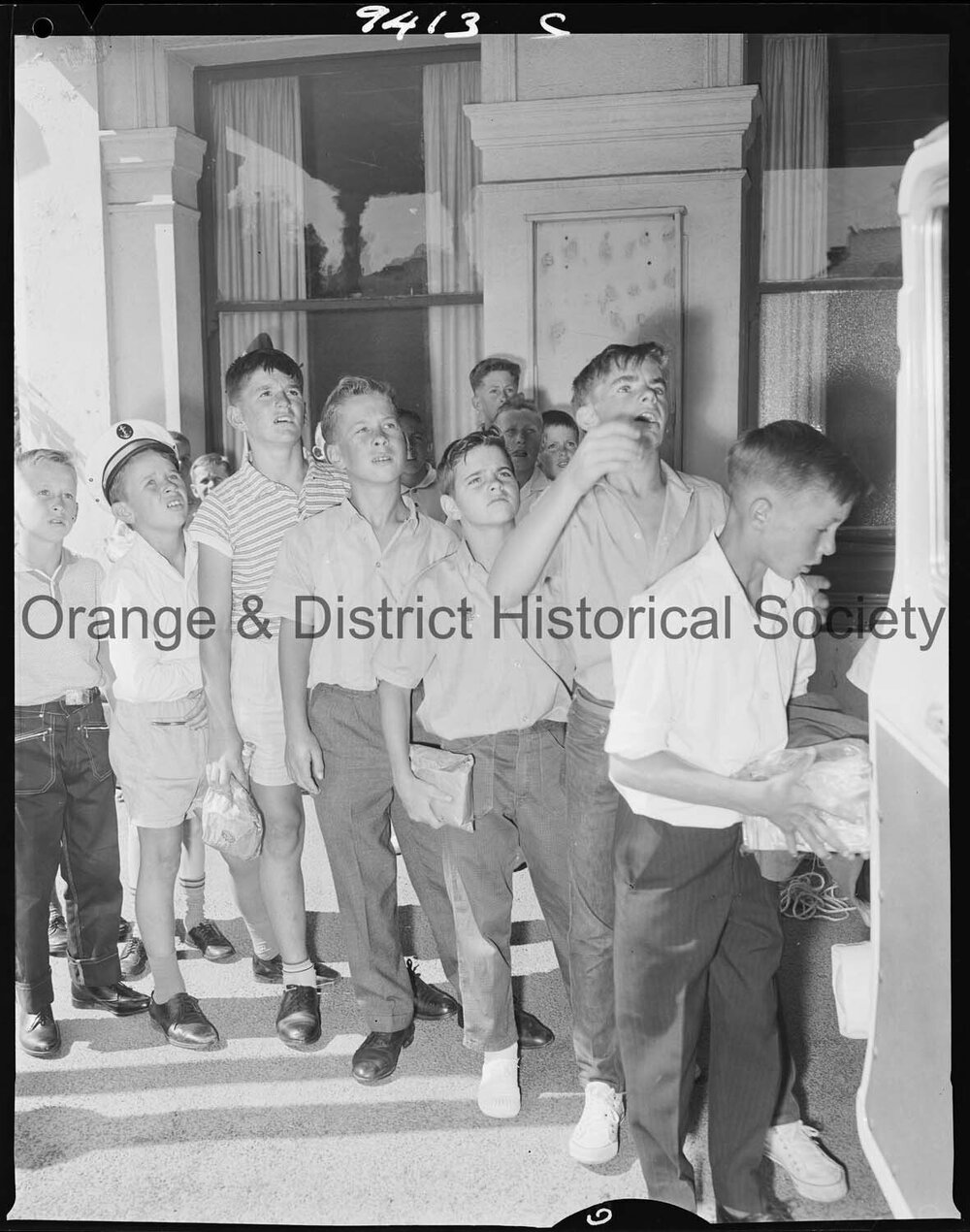 Police Citizens Boys' Club members trip
