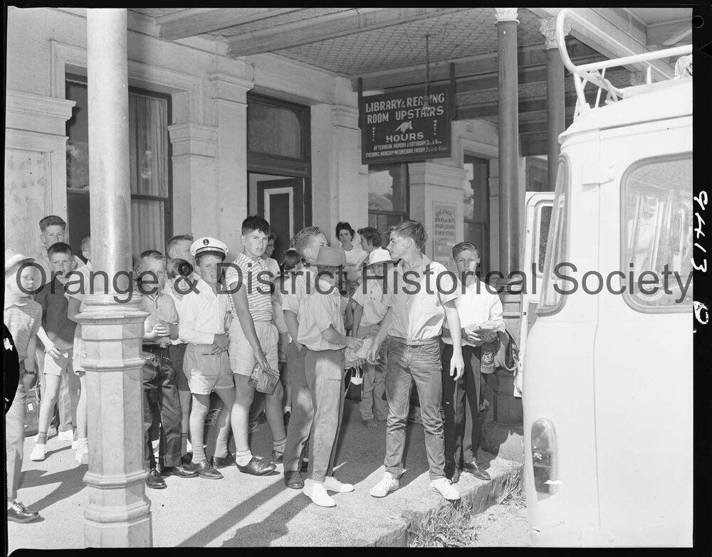 Police Citizens Boys' Club members trip