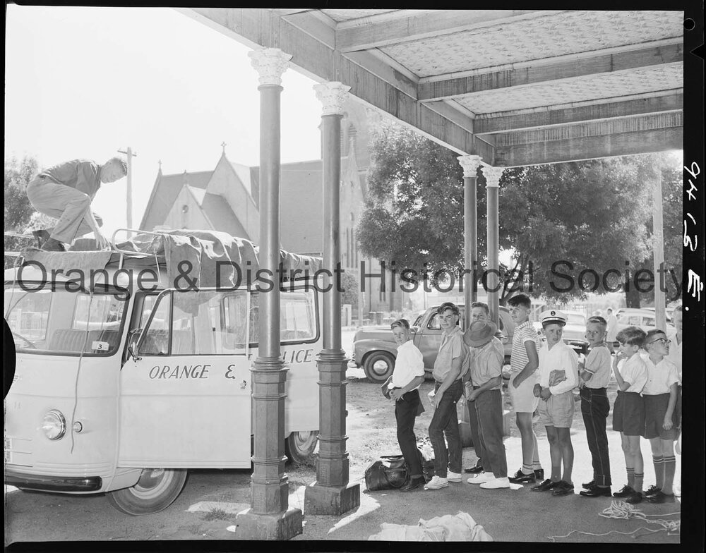 Police Citizens Boys' Club members trip