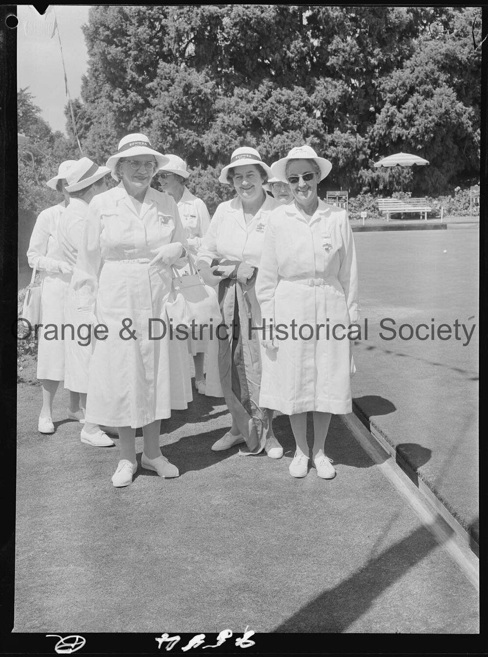 Official opening of Newstead Womens' Bowling Club
