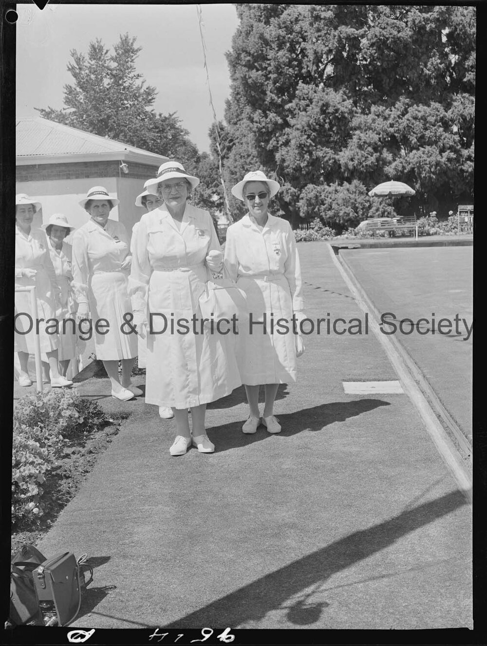 Official opening of Newstead Womens' Bowling Club
