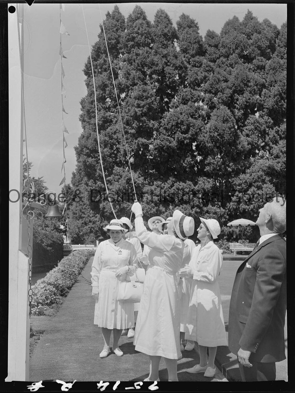 Official opening of Newstead Womens' Bowling Club