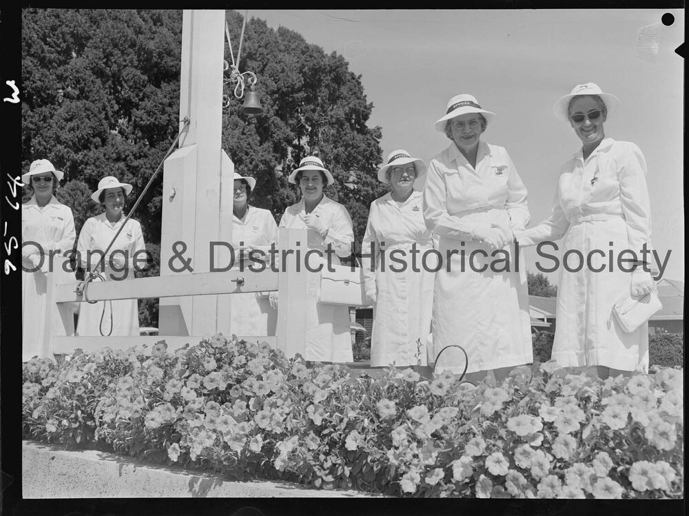 Official opening of Newstead Womens' Bowling Club