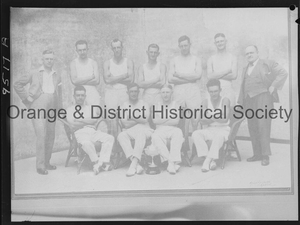 Copy Orange Handball team