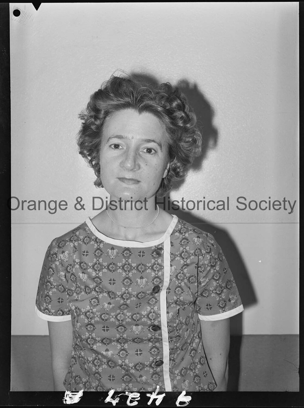 Passport photo Miss E J Reed
