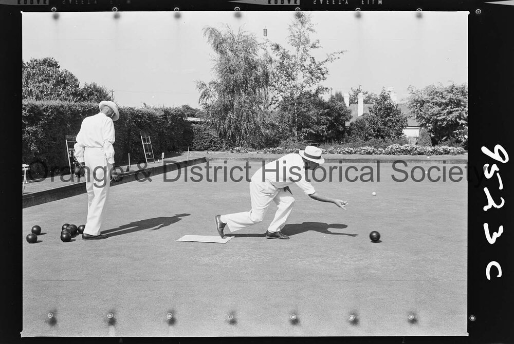 Pairs bowls finalists