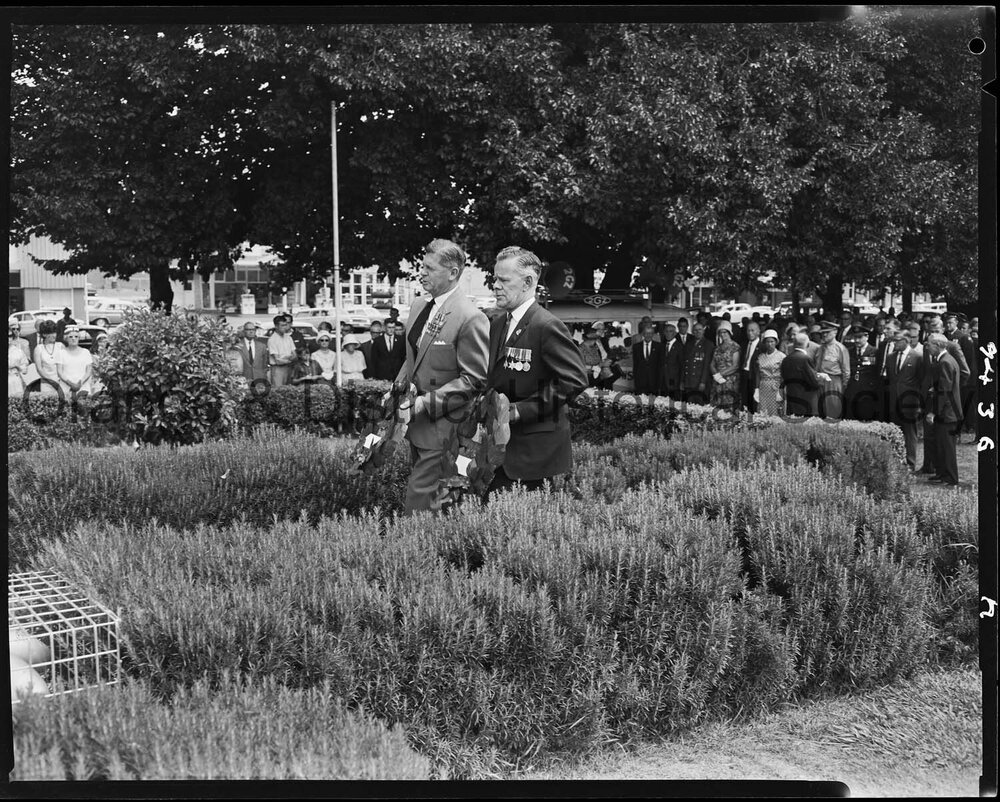 Tribute for Sir Winston Churchill at Robertson Park