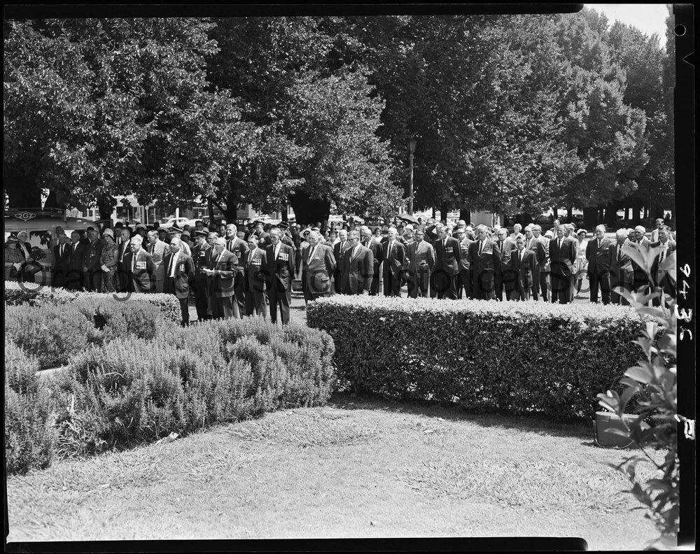 Tribute for Sir Winston Churchill at Robertson Park