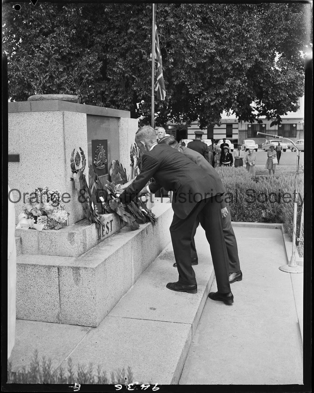 Tribute for Sir Winston Churchill at Robertson Park