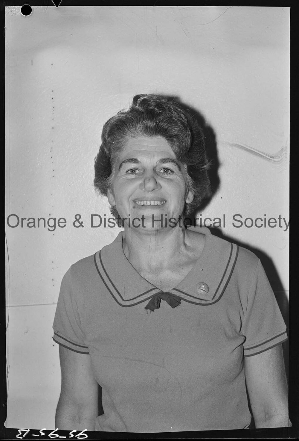 Passport photo Mrs Crichton