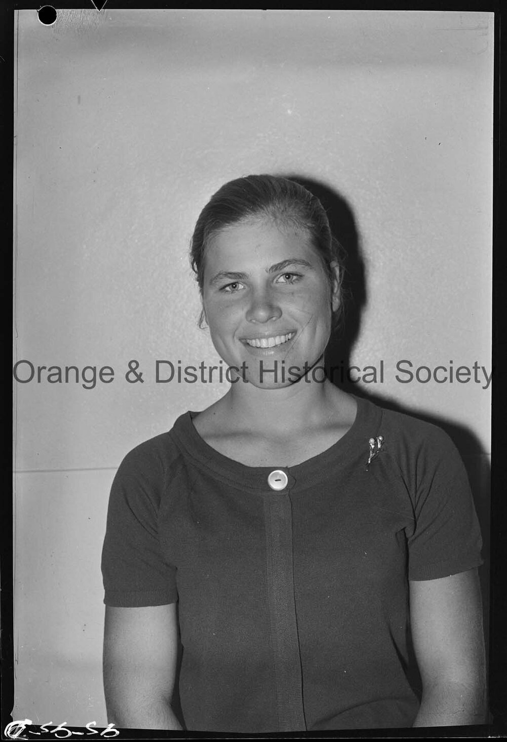 Passport photo Miss Crichton