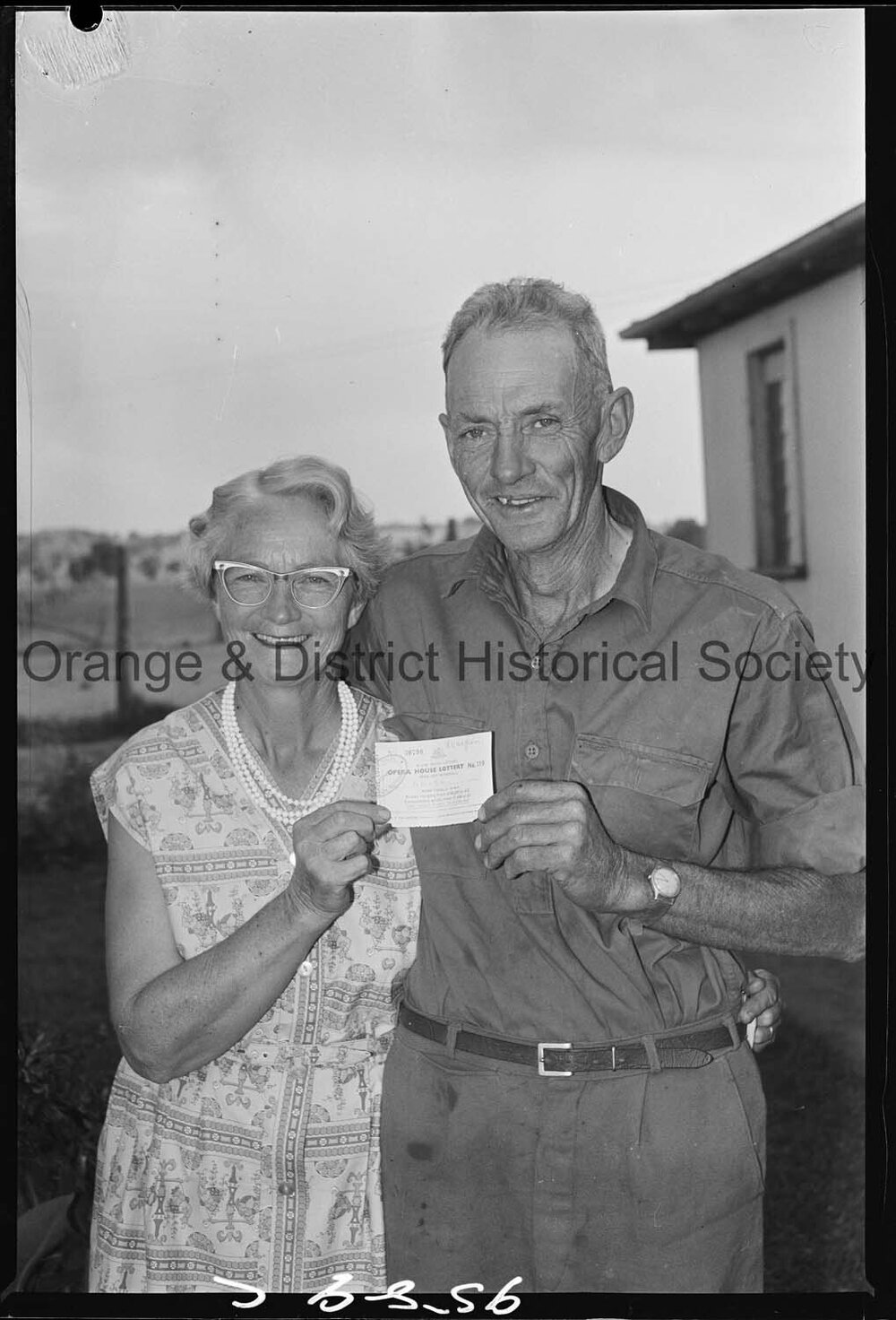 Lottery winners Leo and Eileen Vaughan