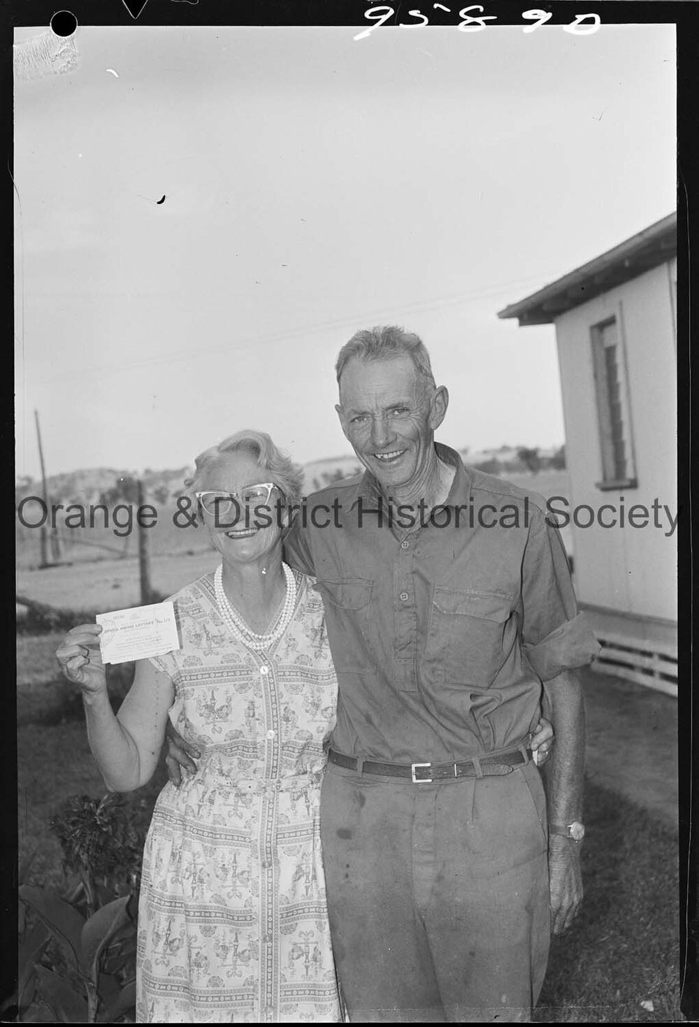Lottery winners Leo and Eileen Vaughan