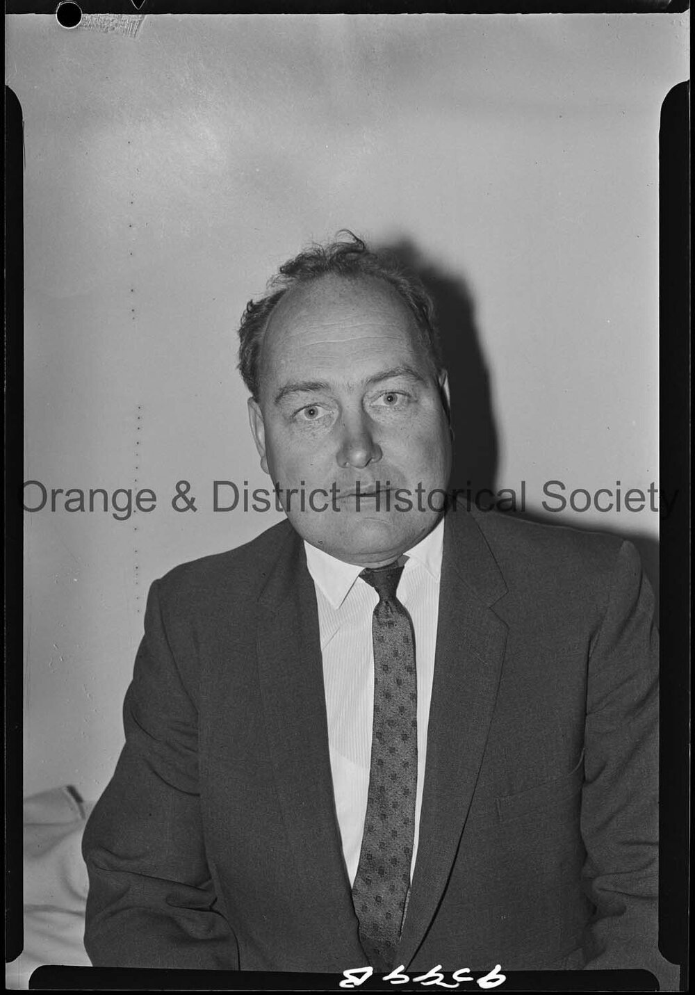 Passport photo Mr C Baker