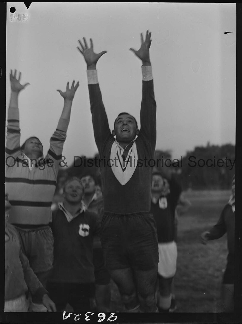 Emus rugby union team training