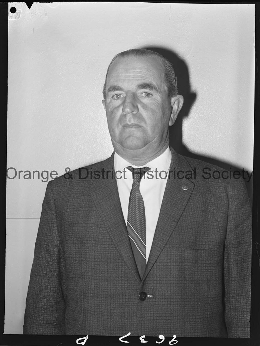 Passport photo Mr H W Chapman