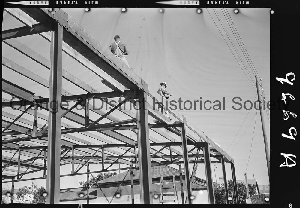 CWD building under construction