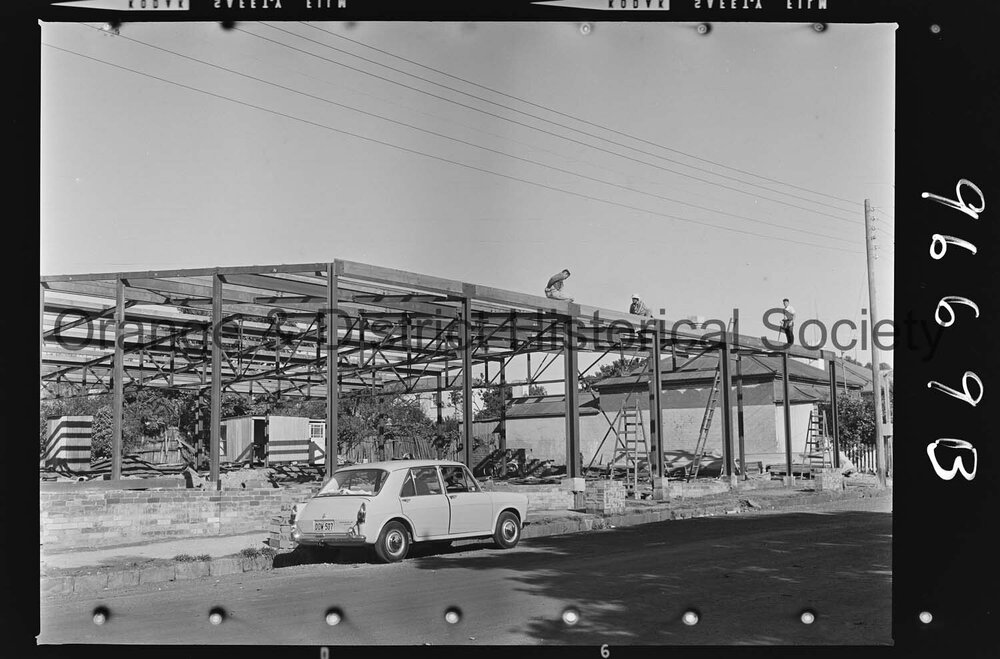 CWD building under construction