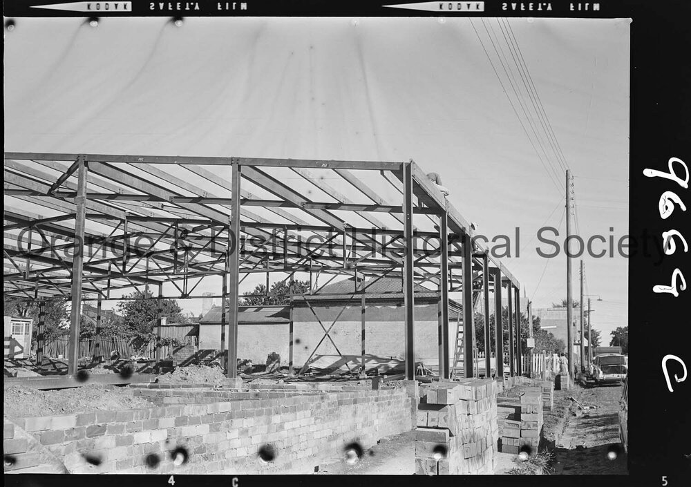 CWD building under construction