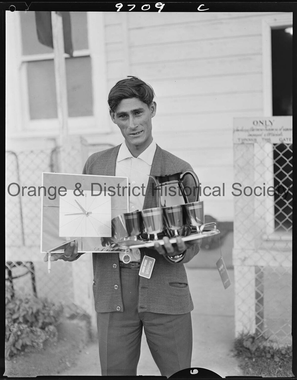 Orange Jockey Club trophies