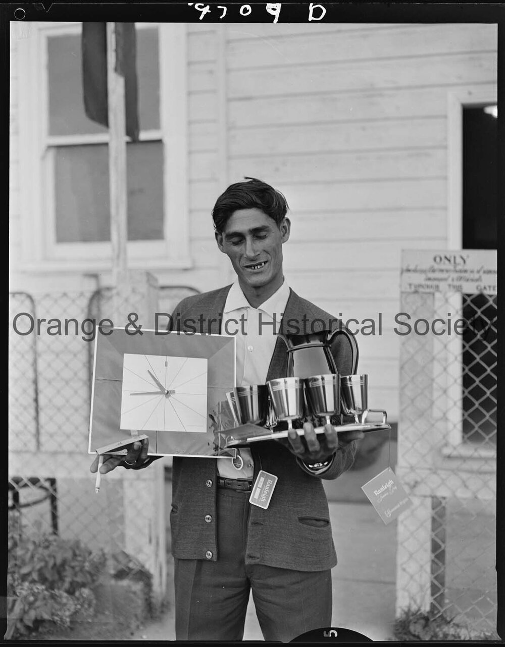Orange Jockey Club trophies