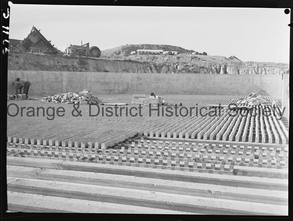 Treatment works progress shots