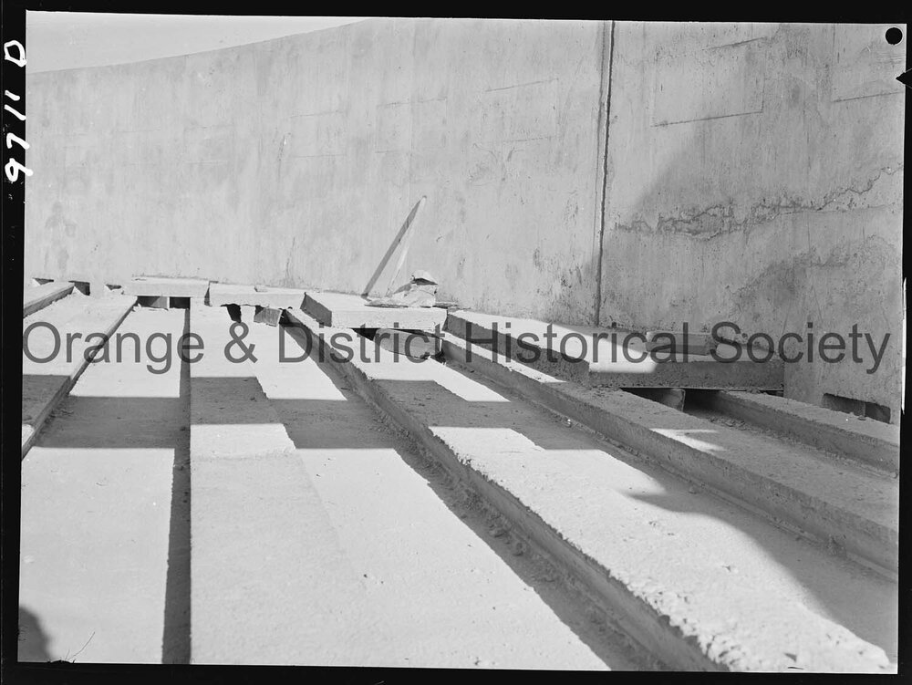 Treatment works progress shots