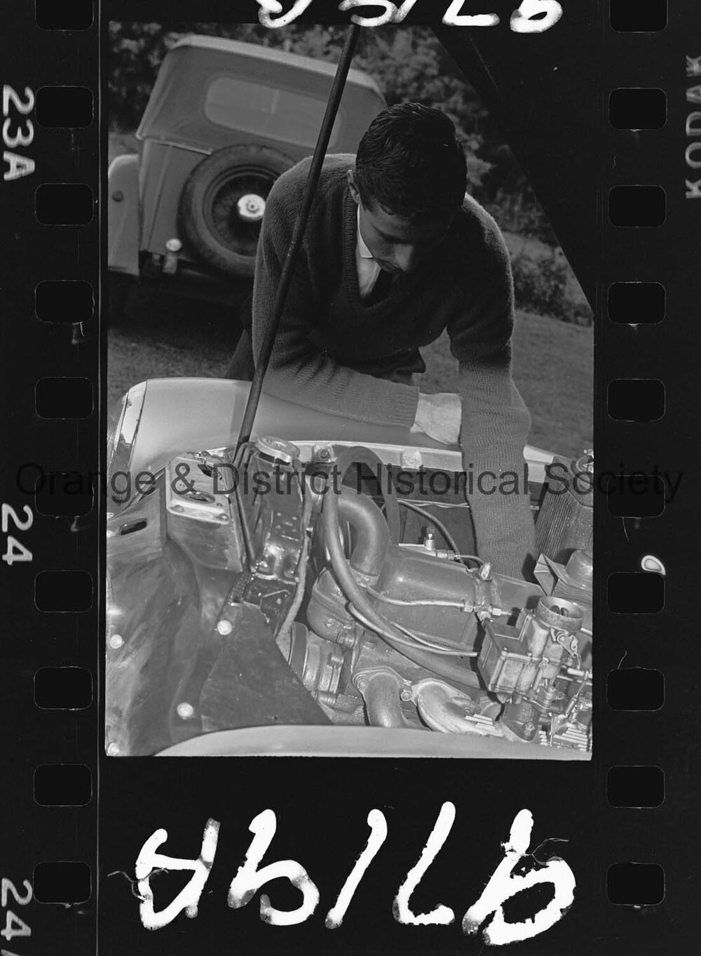 Motorist Adrian Simmons