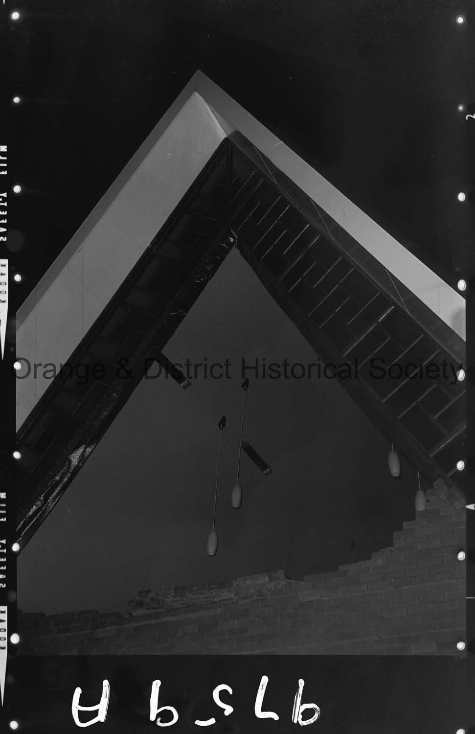 Church damaged by strong winds