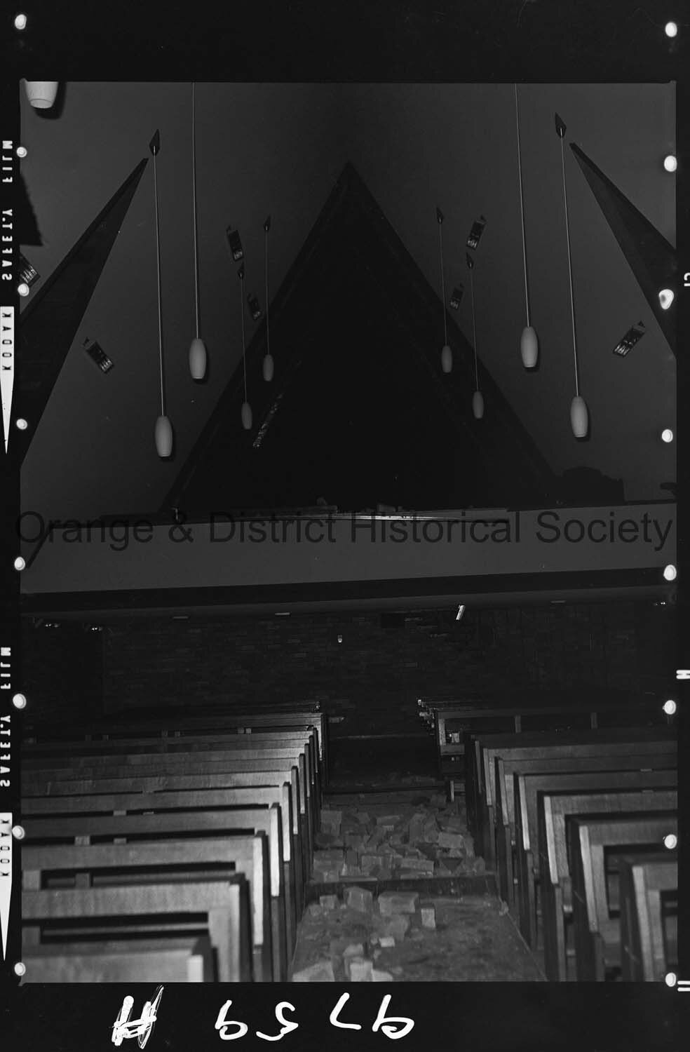 Church damaged by strong winds