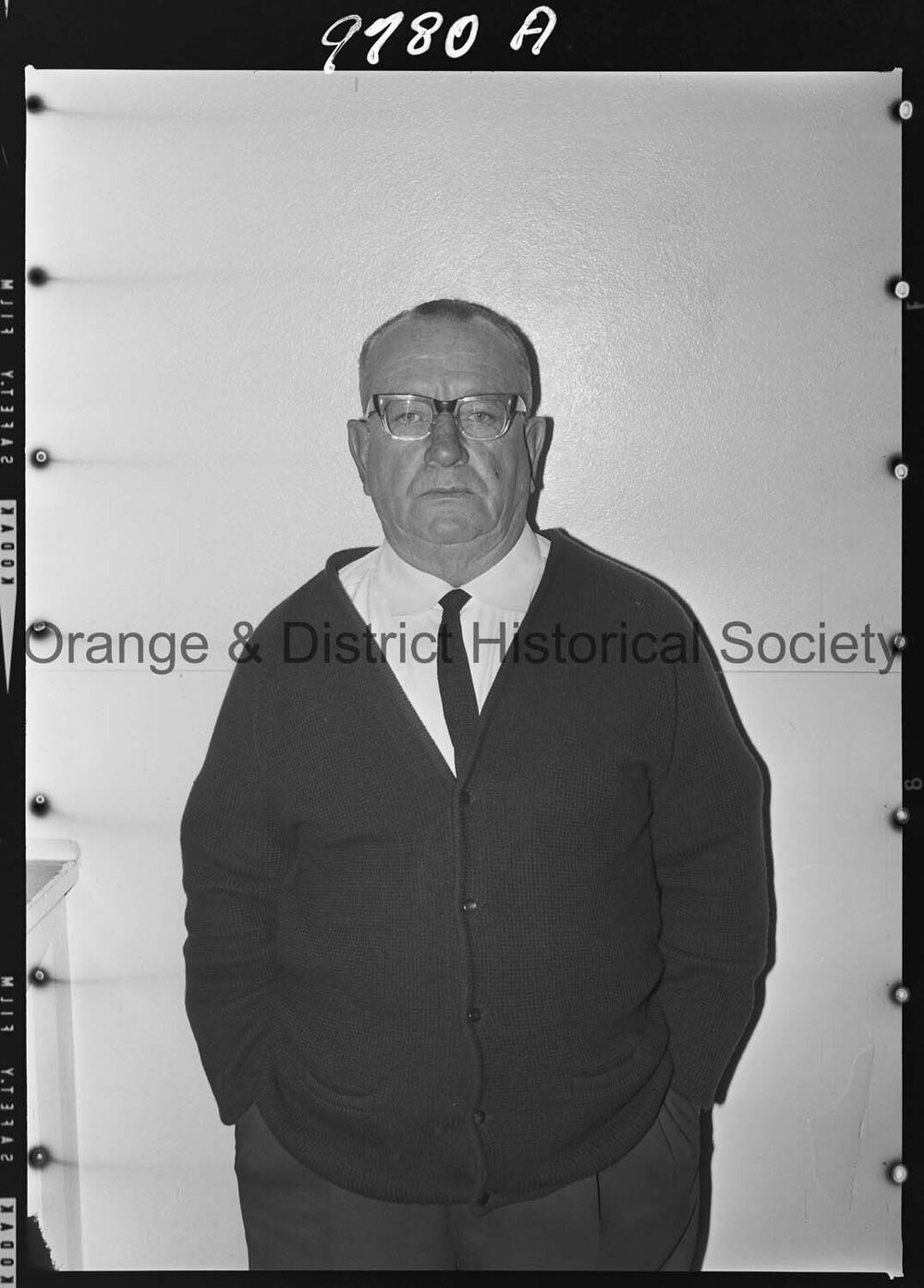 Passport photo Mr Hutchinson