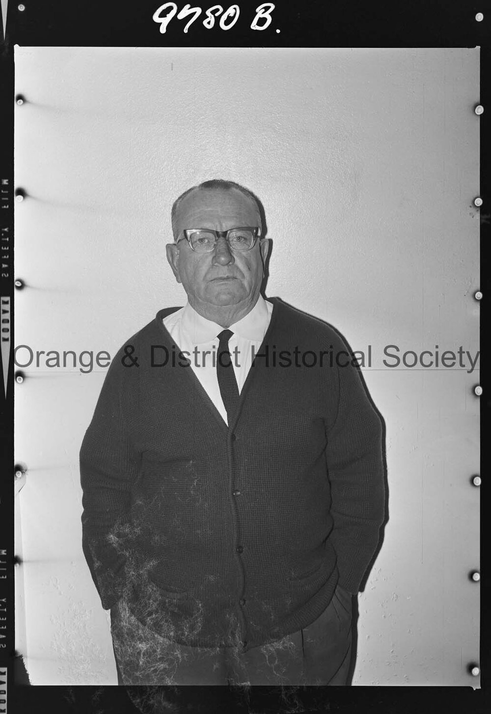 Passport photo Mr Hutchinson