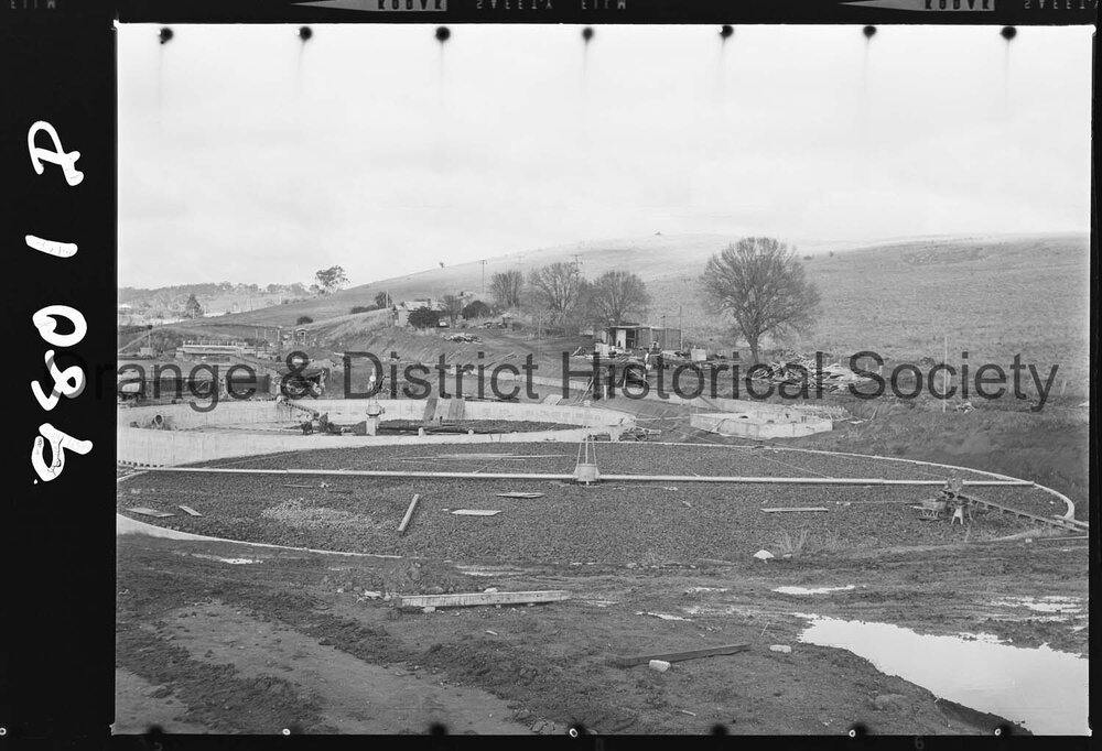 Treatment works progress shots