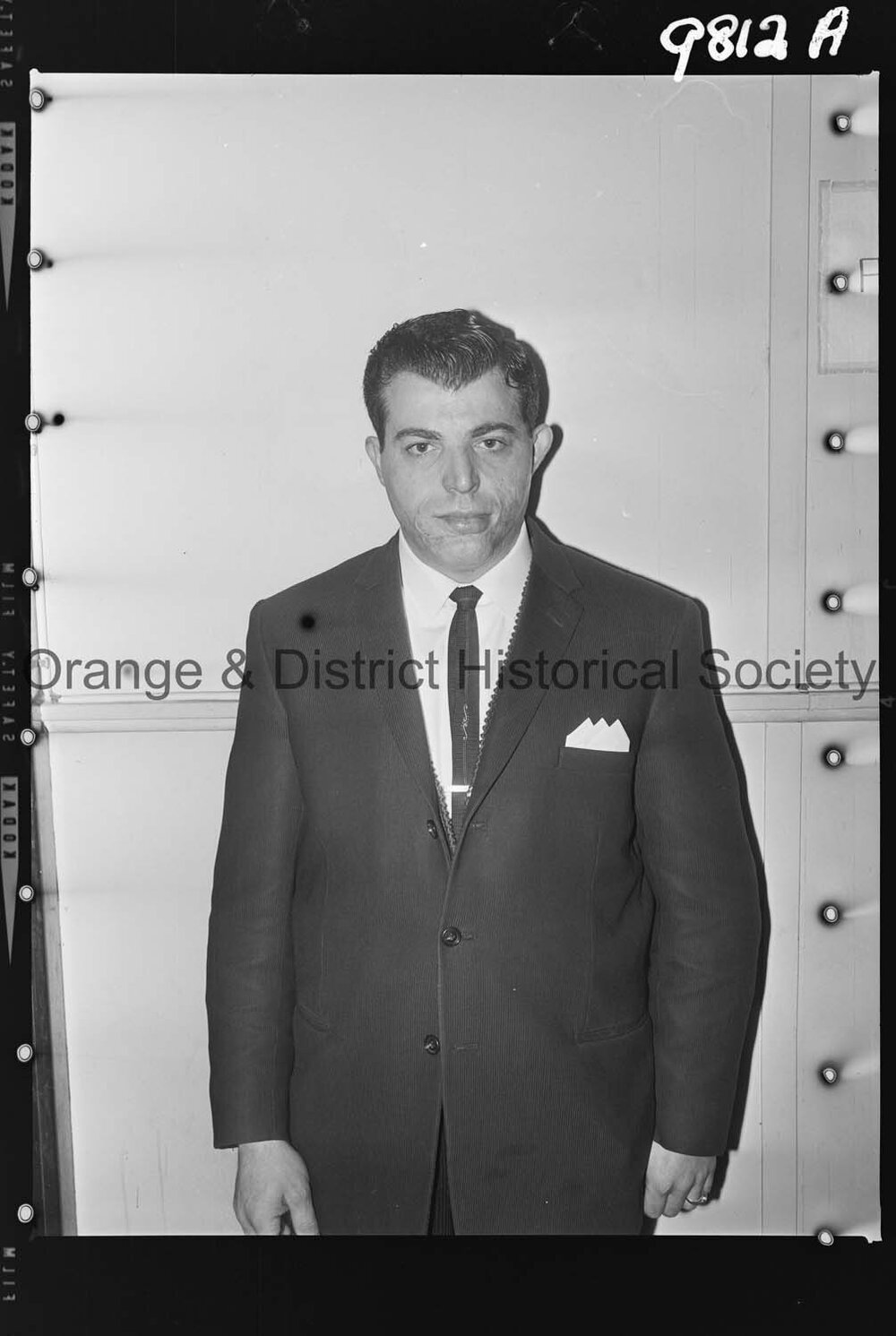 Passport photo Mr J Mitchell