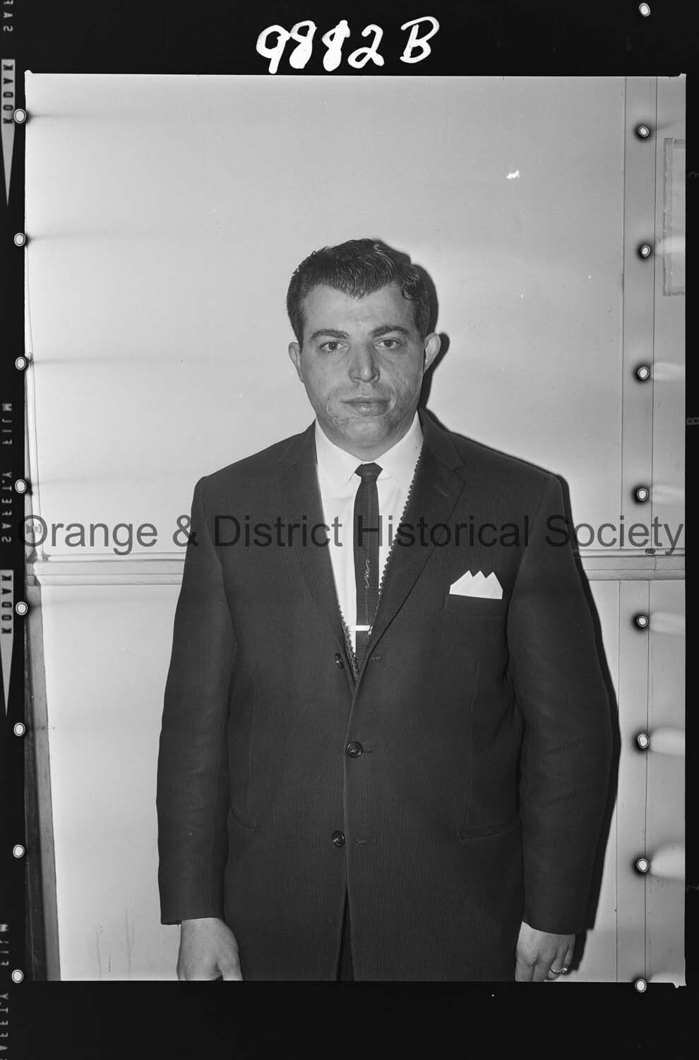 Passport photo Mr J Mitchell