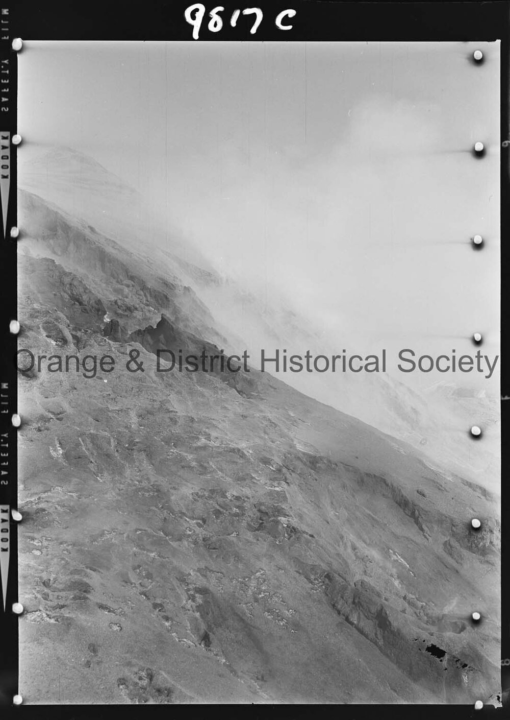 Fire at Wangarrie Sawmill