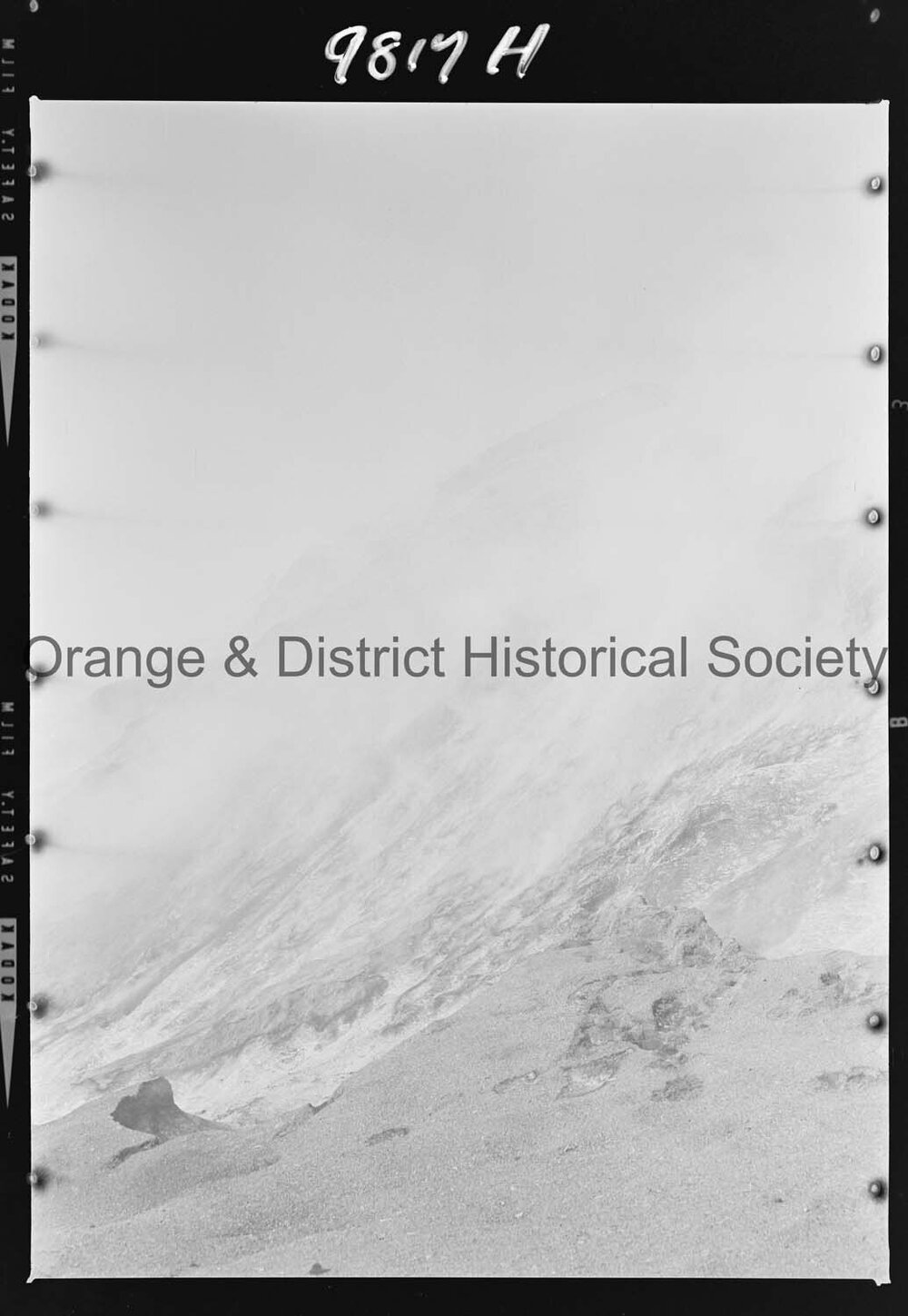 Fire at Wangarrie Sawmill