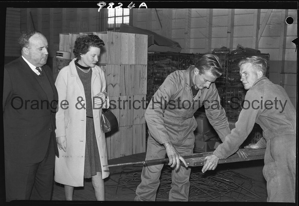 Sheltered workshop visitors